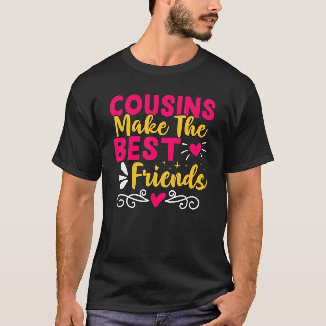 Kusins bästa vänner 2 t shirt (Framsida)