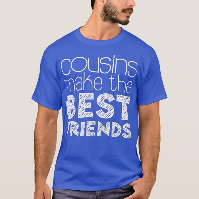 Kusins bästa vänner t shirt (Framsida)