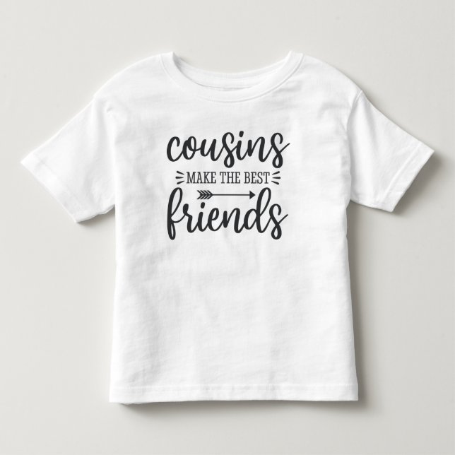 Kusins bästa vänner t shirt (Framsida)