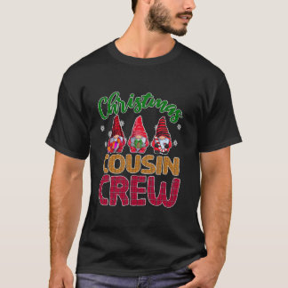 Kusins Besättning Söt Jul Gnome Party Pyjamas Matc T Shirt