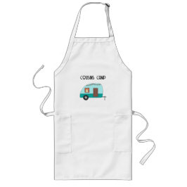 Kusins Camp Retro Camper Apron Långt Förkläde