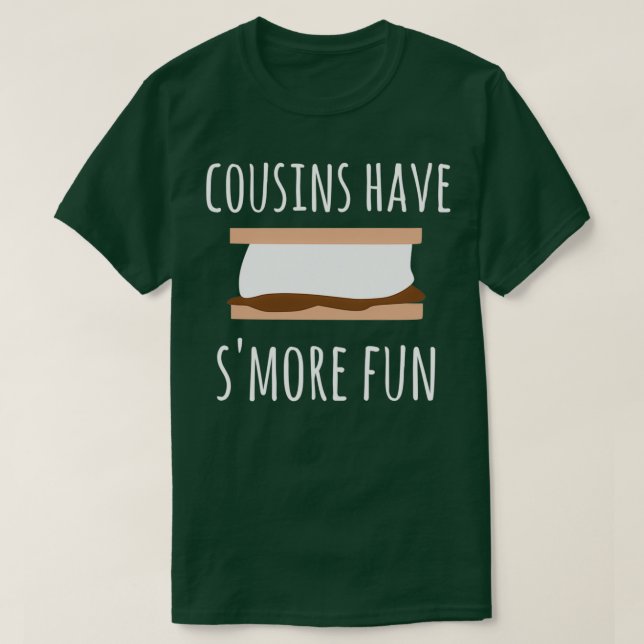 Kusins campingdesign för mer roligt kusin t shirt (Design framsida)
