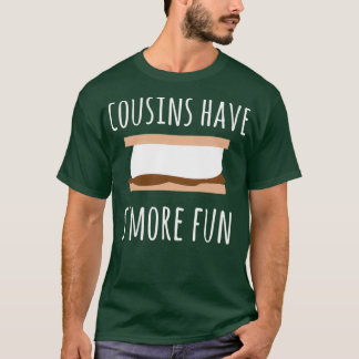 Kusins campingdesign för mer roligt kusin t shirt