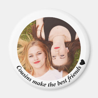 Kusins gör bästa vänner foto magnet