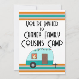 Kusins videokamera för återtagskamper inbjudningar