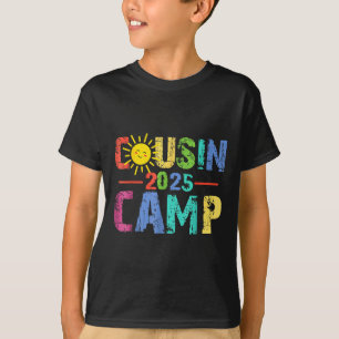 Kusinsläger 2025 Camping Läggereld Sommarlov T Shirt