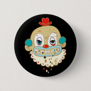 Kuslig clown knapp