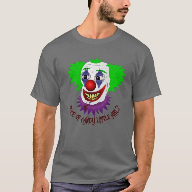 Kuslig clownskjorta tee (Framsida)