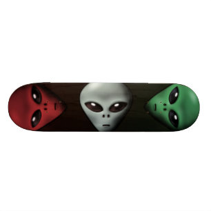 Kuslig främling old school skateboard bräda 21,6 cm