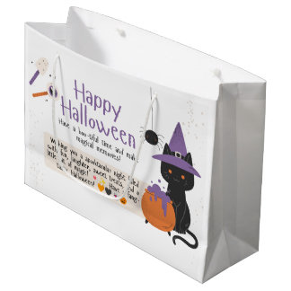 🎃 Kuslig Halloween Stor Presentpåse