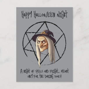 🧙♀️ Kuslig Häxa Halloween Inbjudan 🎃👻