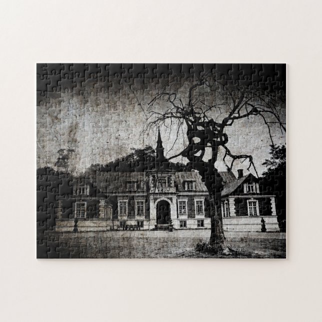Kuslig herrgård - pussel (Horisontell)