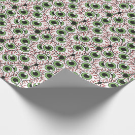 Kuslig illavarslande stirrande för ögonglober som presentpapper