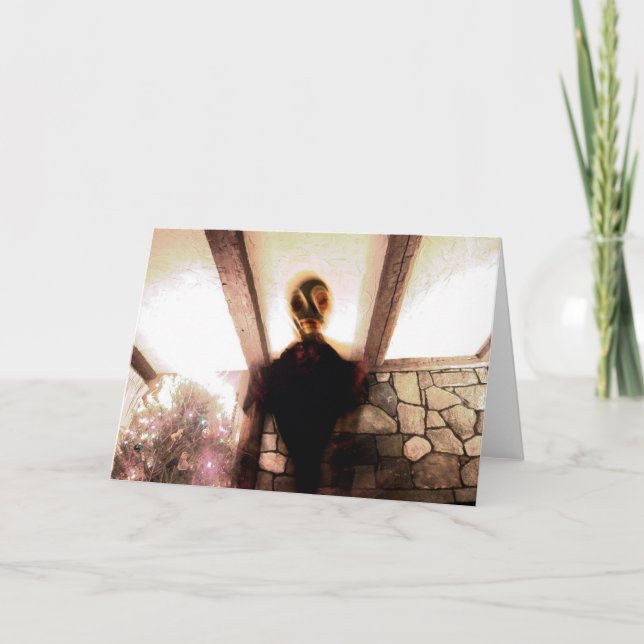 Kuslig jul helgkort (Framsida)