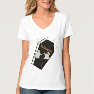 kuslig kista död inuti halloween-skjortor t shirt