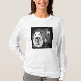 Kuslig långärmadT-tröja för stag Tee Shirt