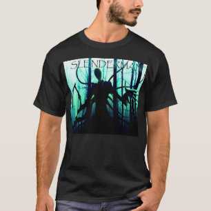 Kuslig pasta Slenderman för spenslig man Tee