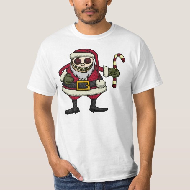 Kuslig Santa skjorta 1 Tröja (Framsida)