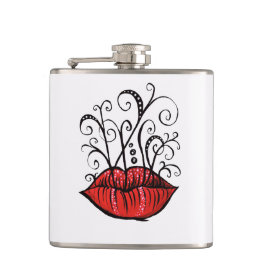 Kuslig stil för tatuering för läpparbläckteckning fickplunta