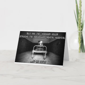 Kuslig valentin helgkort