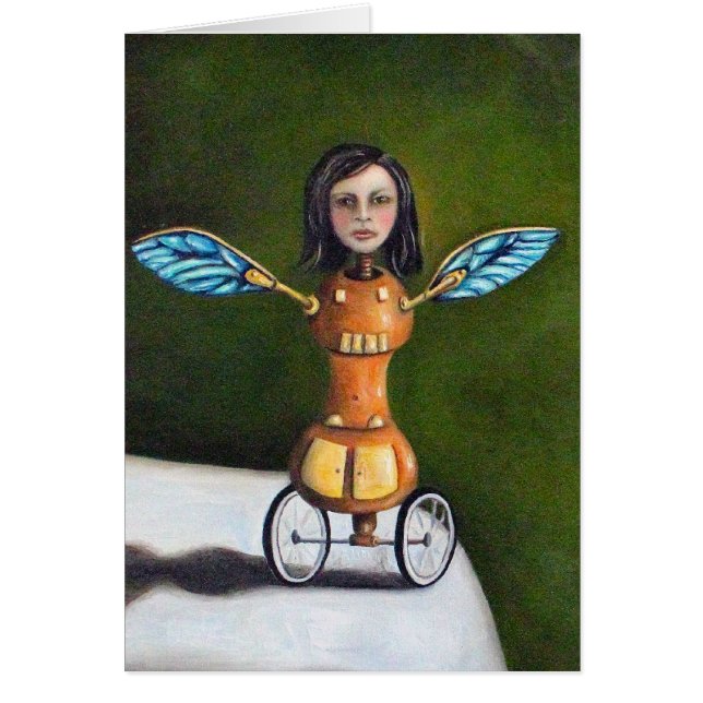 Kuslig vetenskap hälsningskort (Framsidan)