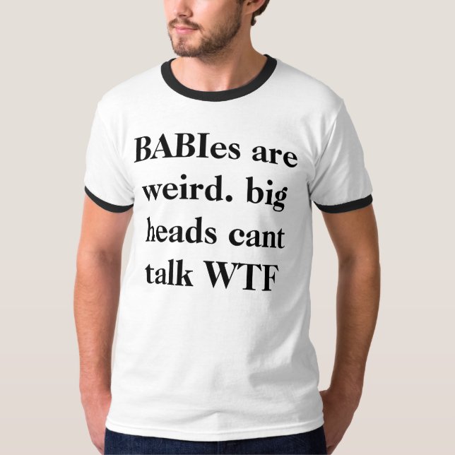 kusliga bebis tee shirt (Framsida)