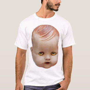 Kusliga docka huvud t shirt