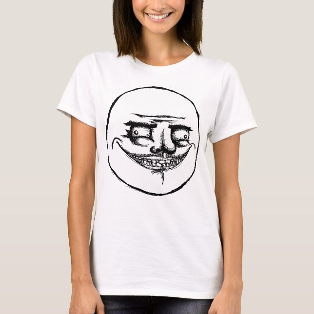 Kusligt mig Gusta - damspagettiT-tröja T Shirt (Framsida)