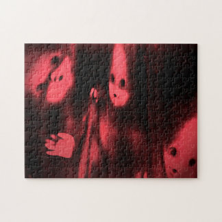 Kusligt pussel för konst för karnevalFunhouse