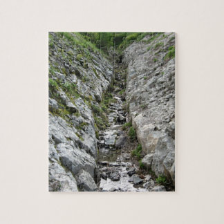 Kusligt stenbildandepussel pussel