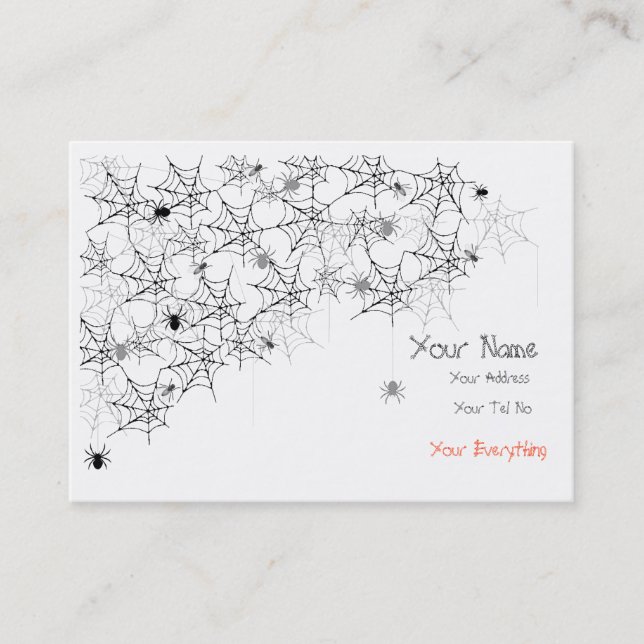 Kusligt Visitkort (Framsida)