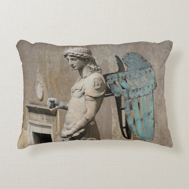 Kussen: beeld van St Michael Prydnadskudde (Framsidan)