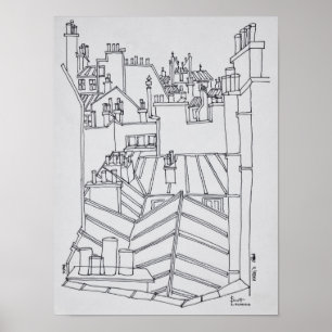 Kusslor i Paris, Frankrike Poster