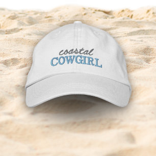 Kust Cowgirl Sällskapsfest för Möhippa Favorit Broderad Keps