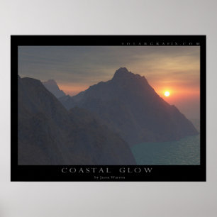 Kust- glöd poster