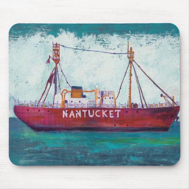 Kust- Lightship för konst | Nantucket Musmatta (Framsidan)