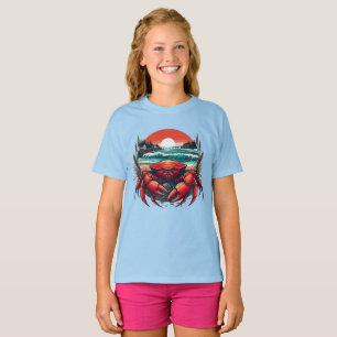 Kust-/nautisk marinkrabba t shirt