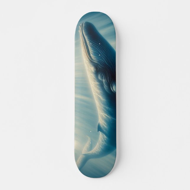 Kust-/nautiska val mini skateboard bräda 18,5 cm (Framsida)