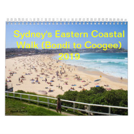 Kust- Sydneys 2019 går (Bondi till Coogee) Kalender