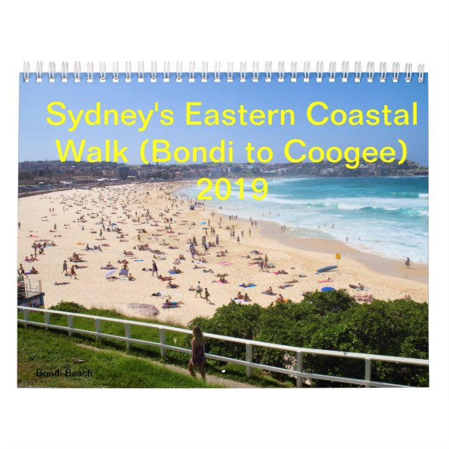 Kust- Sydneys 2019 går (Bondi till Coogee) Kalender (Omslag)