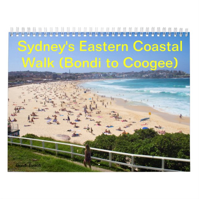 Kust- Sydneys går (Bondi till Coogee) Kalender (Omslag)