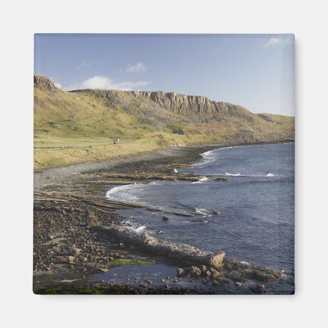 Kust vid Duntulm, Isle of Skye, Skottland, Storbri Magnet (Framsidan)