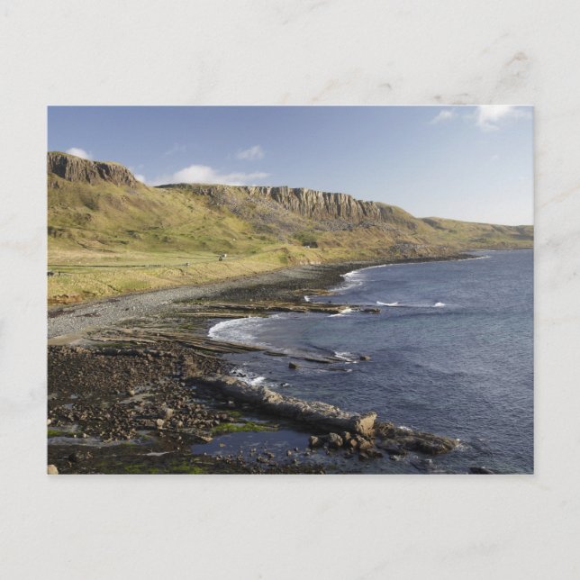 Kust vid Duntulm, Isle of Skye, Skottland, Storbri Vykort (Framsida)