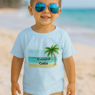 Kustal Cutie Beach Baby T-Shirt