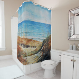Kustand Dunes Beach Art Shower Curtain