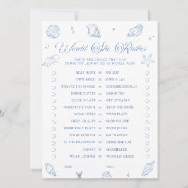 Kustbabyskor, skulle hon hellre byta jakort inbjudningar