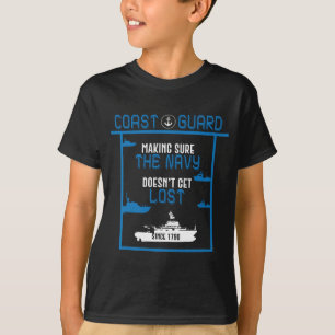 Kustbevakning - maringåva efter sjömannen 1790 t shirt