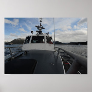 Kustbevakningen 41-Foot bilar livfartyget Poster