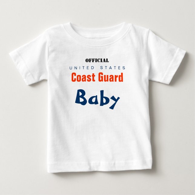 Kustbevakningsbaby Tröja (Framsida)
