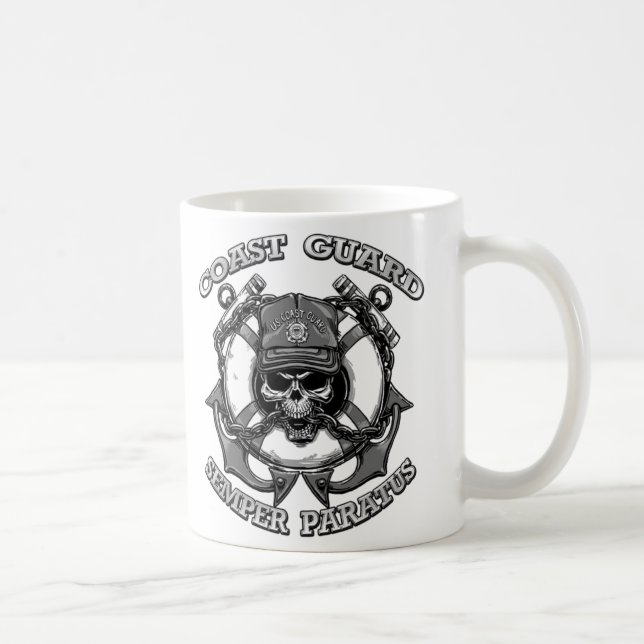 Kustbevakningskalle Kaffemugg (Höger)